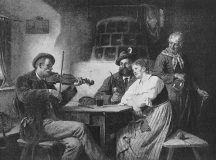 EW 0485 – Geigenspieler in der Stube