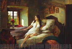 EW 0363 – Junge Frau auf einem Bett