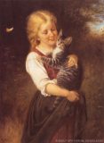 EW 0269 – Mädchen mit Katze